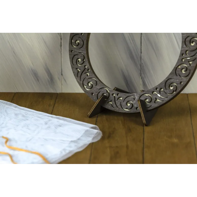 Cercle avec aimants 18 cm (Wenge) PM-017-1818W