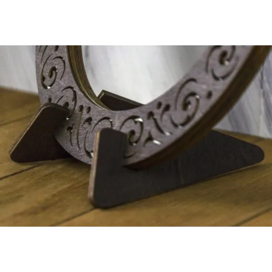 Cercle avec aimants 18 cm (Wenge) PM-017-1818W