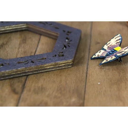 Cerceau aimanté 14x16 cm (Wengé) PM-018-1416W