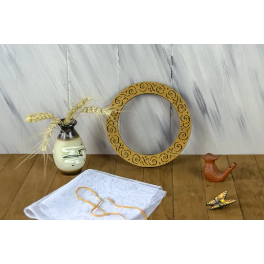 Hoop avec aimants 18 cm (Chêne) PM-017-1818O