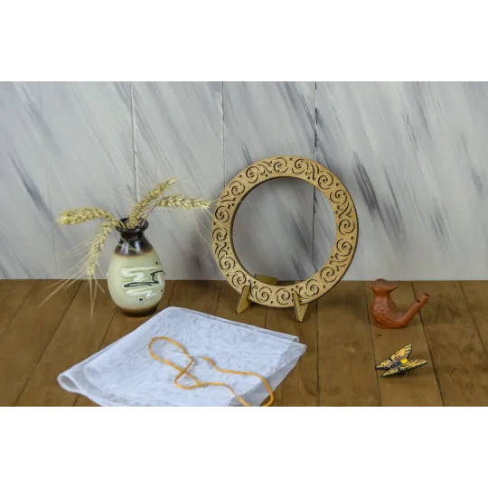 Hoop avec aimants 18 cm (Chêne) PM-017-1818O