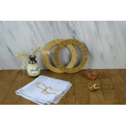 Hoop avec aimants 18 cm (Chêne) PM-017-1818O