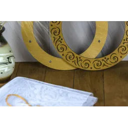 Hoop mit Magneten 18 cm (Eiche) PM-017-1818O