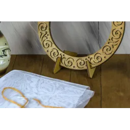 Hoop avec aimants 18 cm (Chêne) PM-017-1818O