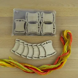 Ritės, špulės, 2 modelis (20 vnt pakuotė) BB-004-20