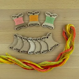 Spools, bobbins Pattern 1 (pack of 50) BB-003-50