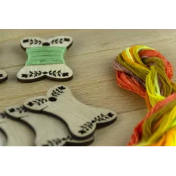 Bobines, canettes Motif 1 (paquet de 50) BB-003-50