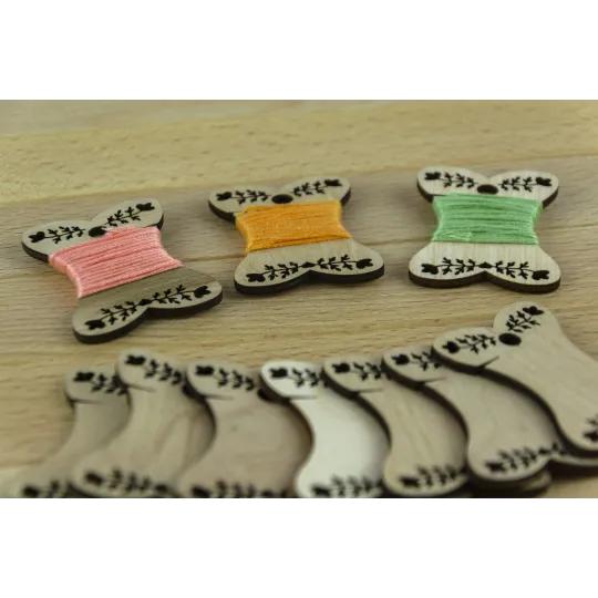 Spulen, Spulenmuster 1 (50er Pack) BB-003-50