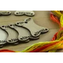 Bobines, bobines Motif 1 (lot de 20) BB-003-20