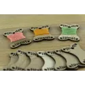 Bobines, bobines Motif 1 (lot de 20) BB-003-20