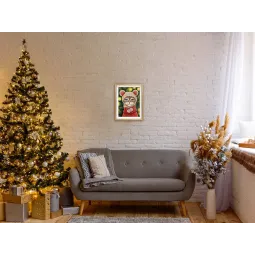 Kreuzstich-Set PANNA "Neujahrsstimmung" 16x21 cm PPR-7263