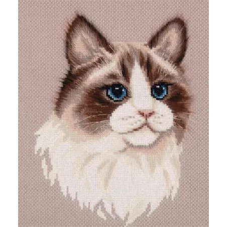Набор для вышивания крестом PANNA "Ragdoll" 19.5x24.5 cm PJ-7411