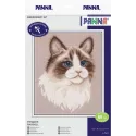 Kreuzstich-Set PANNA "Ragdoll" 19.5x24.5 cm PJ-7411