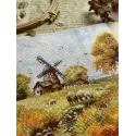 Kreuzstich-Set "Alte Mühle" 19x19 cm SANU-09