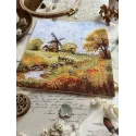 Набор для вышивания крестиком "Старая мельница" 19x19 см SANU-09