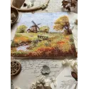 Kreuzstich-Set "Alte Mühle" 19x19 cm SANU-09