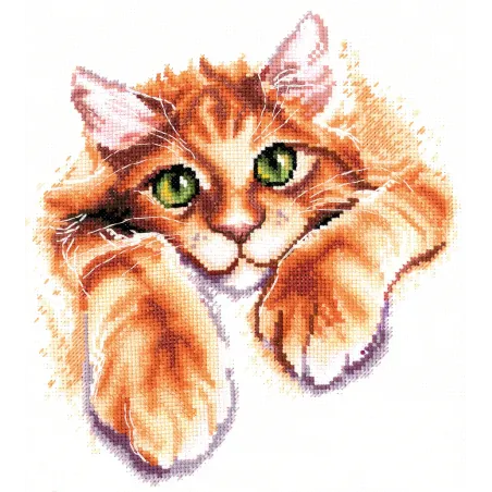 Набор для вышивания крестиком «Красное счастье» 17x18.5 см SANR-56