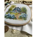 Cross stitch kit "At the country house" 17.5 x 17 cm SANN-37