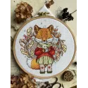 Kreuzstich-Set „Herbsttee“ 15 х 17 cm SANO-32