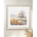 Kreuzstich-Set "Sommerwasserfarben. Mauersegler" S3-37