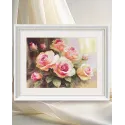 Kreuzstich-Set "Rosen im Sonnenlicht" S2-54
