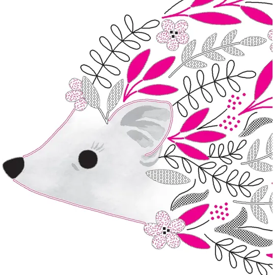 Набор для вышивания крестиком Ежик D71-06262