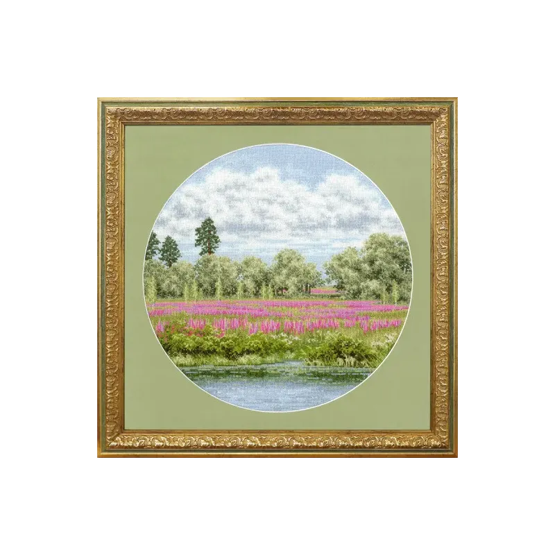 Набор для вышивания крестом Красное лето 31.7x31.7 cm S/VM041