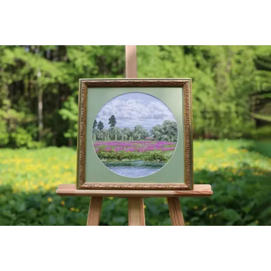 Набор для вышивания крестом Красное лето 31.7x31.7 cm S/VM041