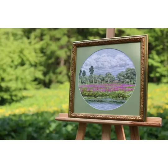 Набор для вышивания крестом Красное лето 31.7x31.7 cm S/VM041