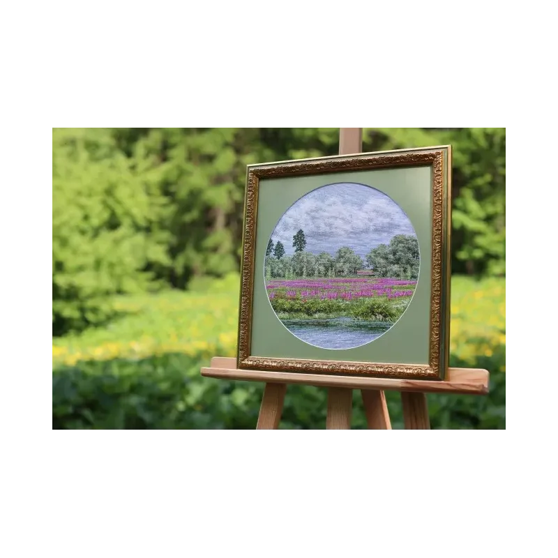 Набор для вышивания крестом Красное лето 31.7x31.7 cm S/VM041