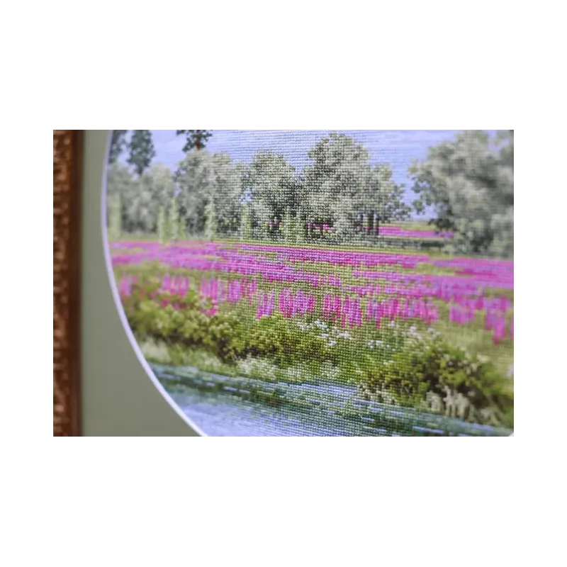 Набор для вышивания крестом Красное лето 31.7x31.7 cm S/VM041