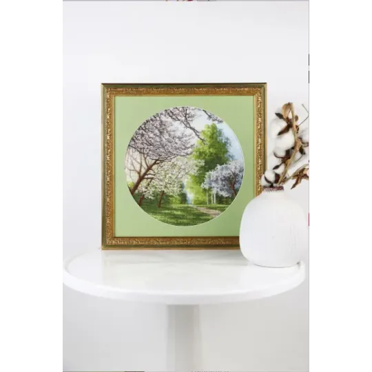 Stickset Frühlingsfarben 31,7x31,7 cm S/VM042