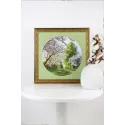 Set de broderie printanière 31,7x31,7 cm S/VM042
