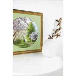 Siuvinėjimo rinkinys Pavasario spalvos 31,7x31,7 cm S/VM042