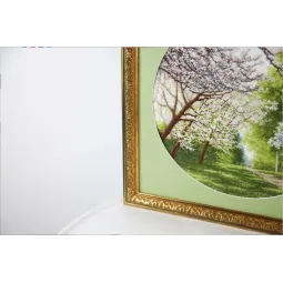 Stickset Frühlingsfarben 31,7x31,7 cm S/VM042