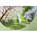 Siuvinėjimo rinkinys Pavasario spalvos 31,7x31,7 cm S/VM042