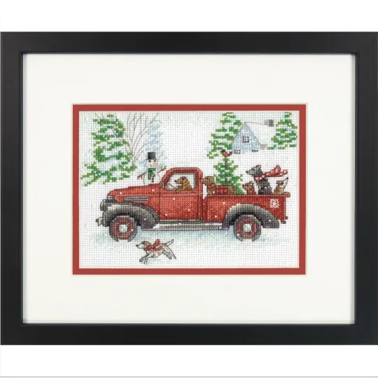 Kreuzstich-Set "Joy Ride" 17,7x12,7 cm D70-09622