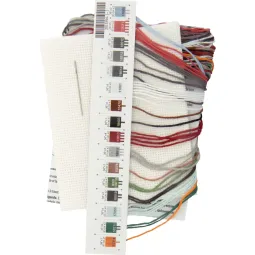 Kit de point de croix "Joy Ride" 17,7x12,7 cm D70-09622