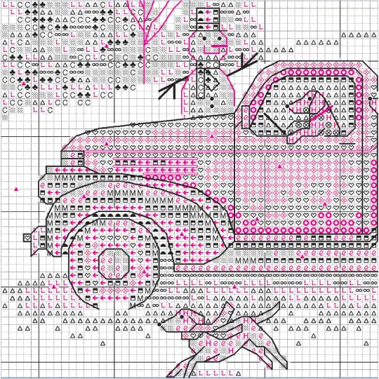 Kreuzstich-Set "Joy Ride" 17,7x12,7 cm D70-09622