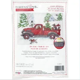 Cross stitch kit "Joy Ride" 17,7x12,7 cm D70-09622