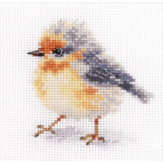 Kit de point de croix "Petits oiseaux. Tiv !" S0-234