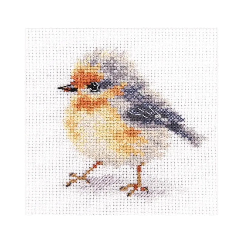 Набор для вышивания крестиком "Маленькие птички. Тив!" S0-234