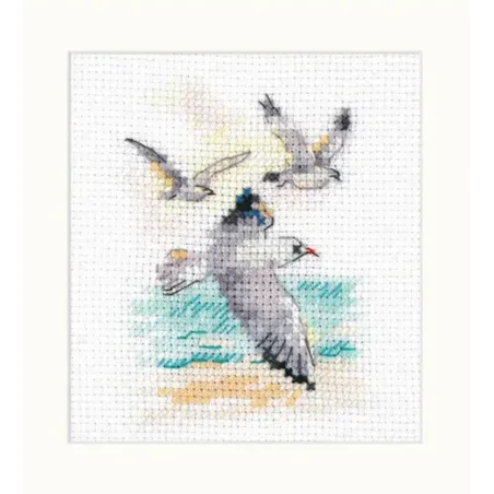 Wind vom Meer. Möwen S0-221