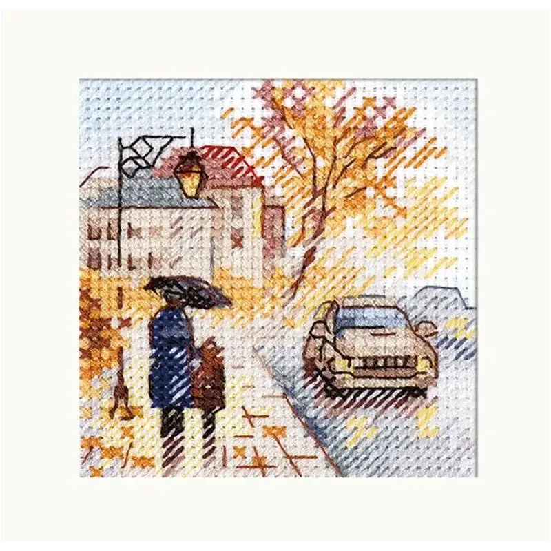 Ruduo mieste. Šlapias bulvaras S0-218