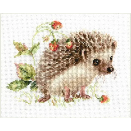 Hedgehog and strawberry S0-227