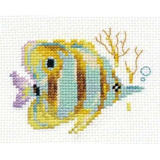 Тропические рыбки. Полосатая S0-151