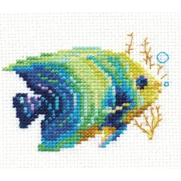 Тропические рыбки. Изумрудная S0-150