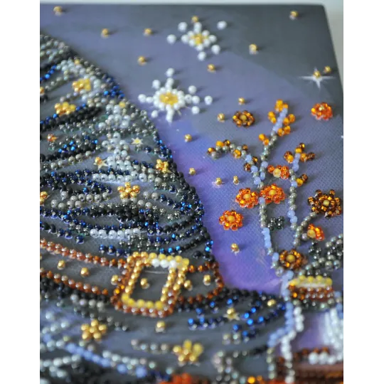 Kit de broderie de perles de taille moyenne "Rêve de la sorcière" 20x20 cm AAMB-123