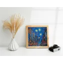 Mittelgroßer Perlenstickerei-Set "Der Rhythmus des Lebens" 20x20 cm AAMB-121