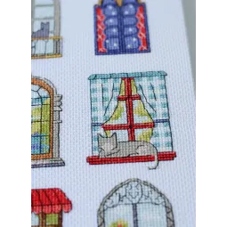 Cross-stitch kits "9 little cozy tales" 18x24 cm AAH-284